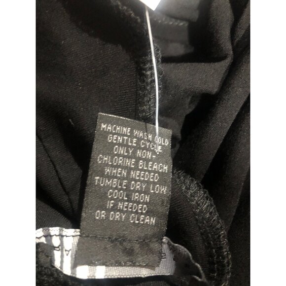 Grace Dresses Womens Size 2X Black Stretchy Turtleneck Shift Dress Classic NEW - Picture 6 of 7